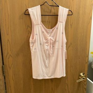 XXL Candies sleeveless blouse.